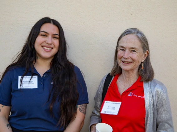 Estefania Mendivil with Susan Coates