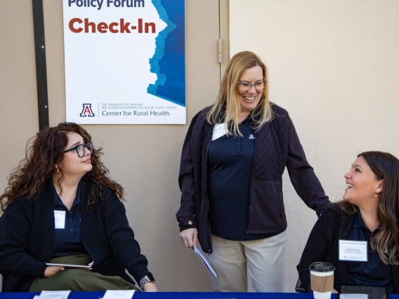 Melissa Quezada, Pam Barnes, and Brianna Rooney of AzCRH