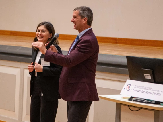 Leila Barraza and James G. Hodge