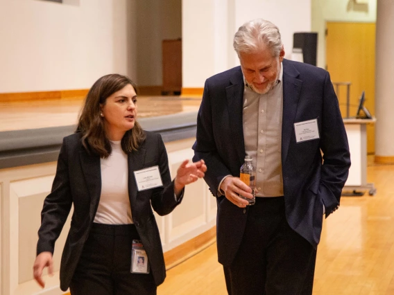 Leila Barraza and Ed Paul
