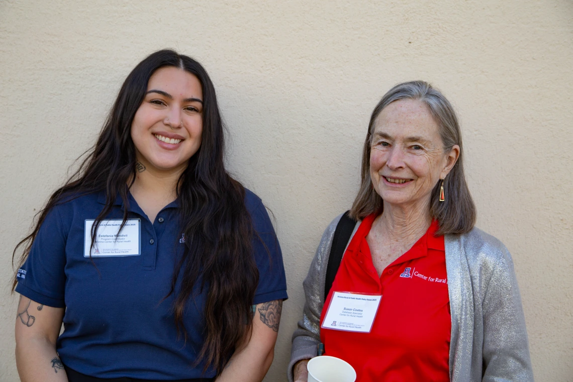 Estefania Mendivil with Susan Coates