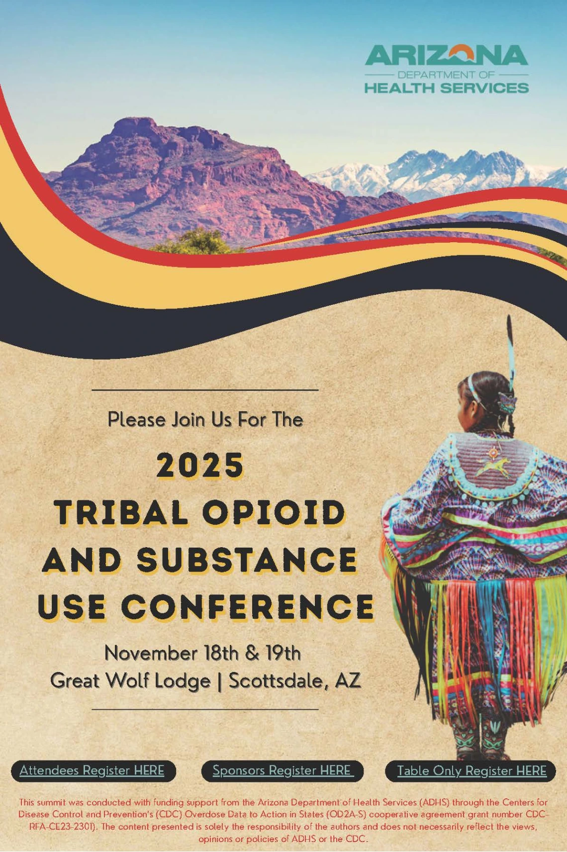 Tribal Opioid Conference flyer