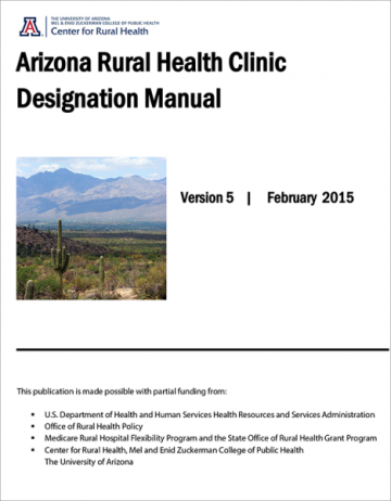 AZ Rural Health Clinic Designation Guide