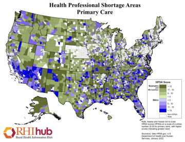 Health Profession Shortage Areas: Primary Care